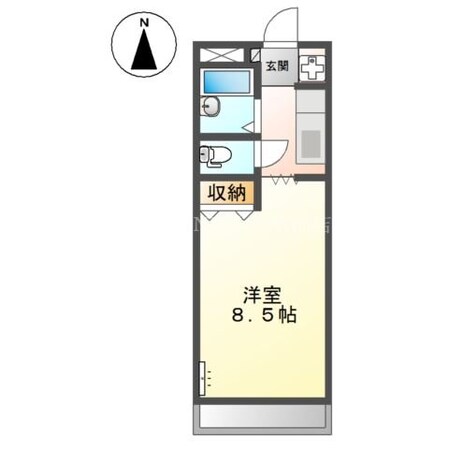 グランチェスタⅡの物件間取画像